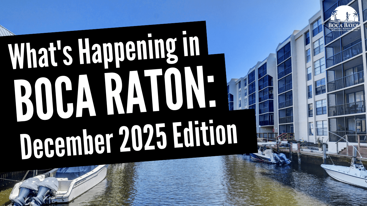 What’s Happening in Boca Raton: December 2025 Edition