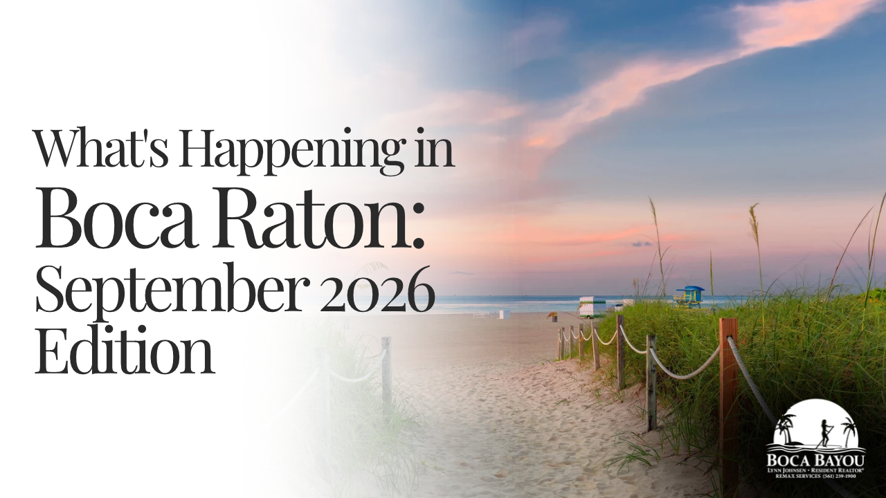 What’s Happening in Boca Raton: September 2026 Edition